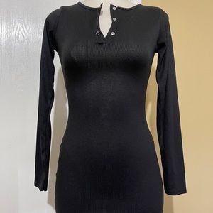 NWT Nasty Gal black dress
